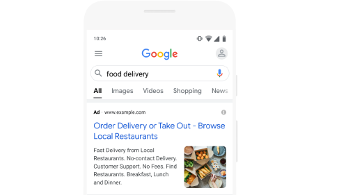 Bilderweiterung f&uuml;r Google Ads
