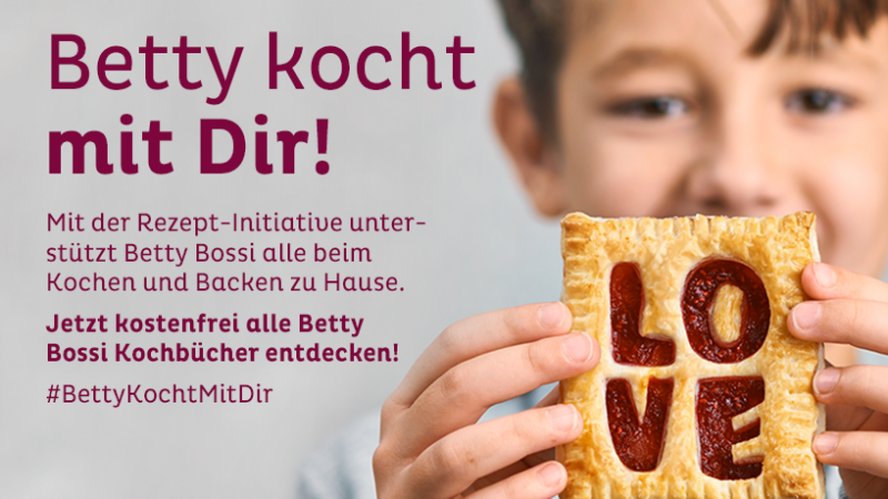 Betty Bossi veröffentlicht über 12'000 Rezepte