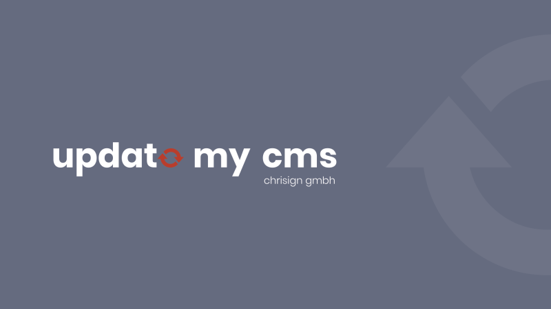 Update My CMS