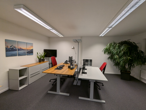 Das neue B&uuml;ro nach 12h Umzug