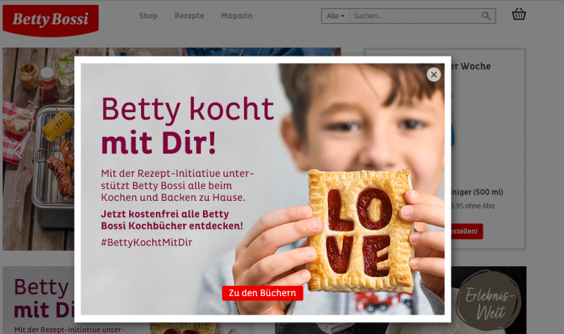 Betty kocht mit dir!