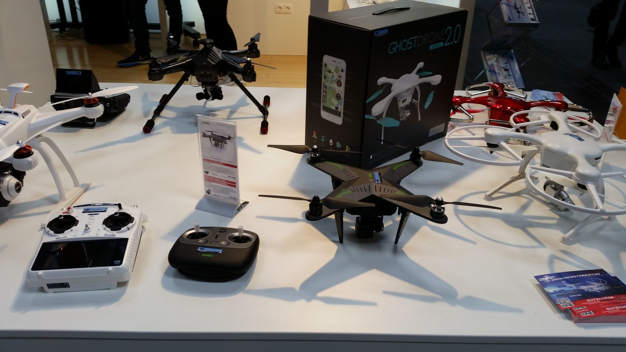 Drohnenrennen an der CeBIT