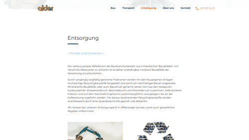 Entsorgung