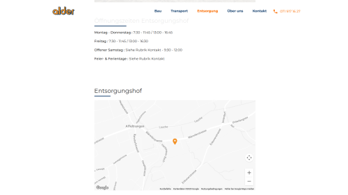 Entsorgung