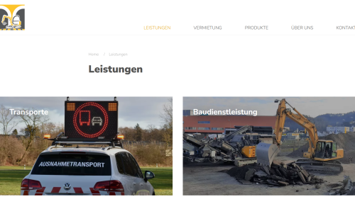 Leistungen Listenansicht