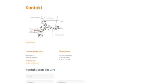 Kontakt mit Kartenansicht