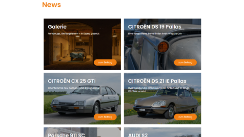 News Listenansicht