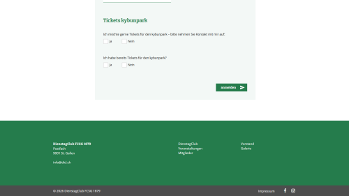 Mitglied werden Formular