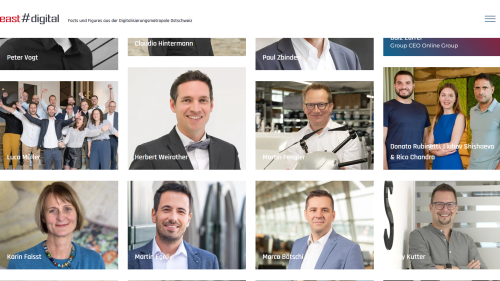 Digital Shapers Listenansicht