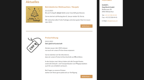 Aktuelles Listenansicht