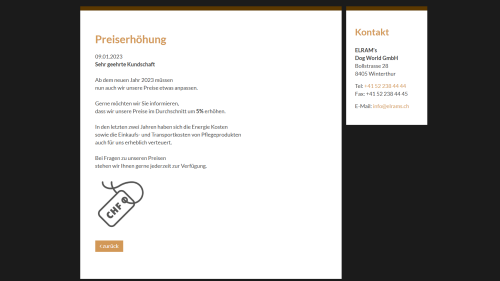 Aktuelles Detailansicht