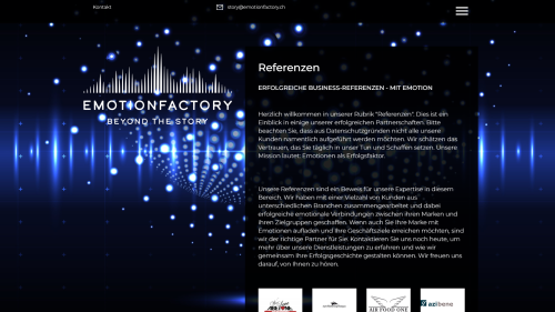 Referenzen Listenansicht
