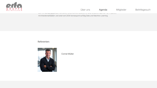 Agenda Detailseite