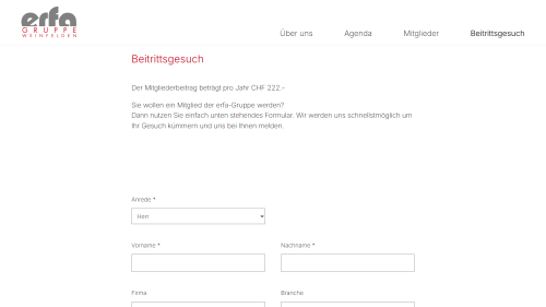 Beitrittsformular