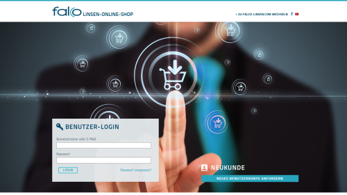 Anpasser Onlineshop