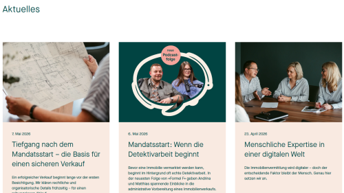 Aktuelles Listenansicht