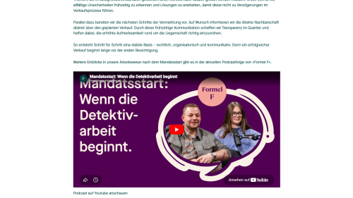 Aktuelles Detailansicht