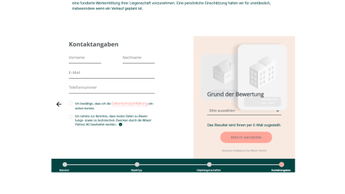 Kurzbewertung Kontaktangaben