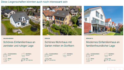 Immobilien kaufen Detailansicht Weitere Objekte