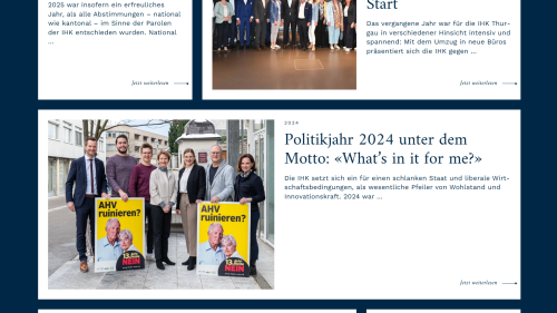 Jahresbericht Listenansicht