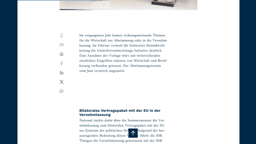 Jahresbericht Detailansicht