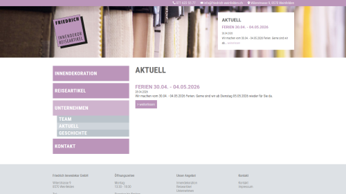 Aktuelles Listenansicht