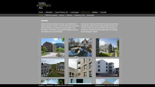 Referenzen Listenansicht