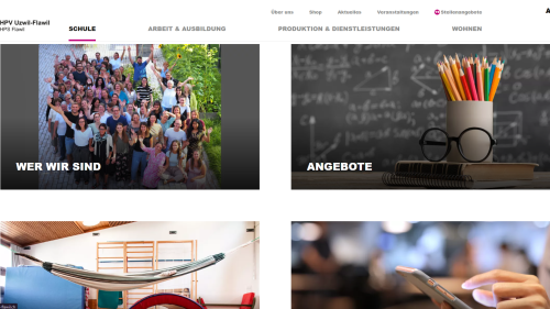 Schule Listenansicht
