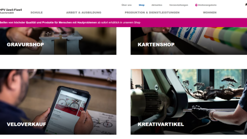 Shop Kategorien