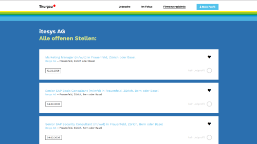 Arbeitgeberprofile Offene stellen