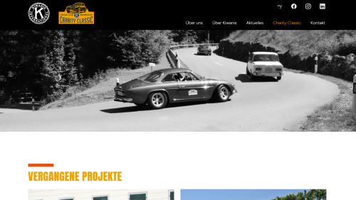 Charity Classic Vergangene Projekte Listenansicht