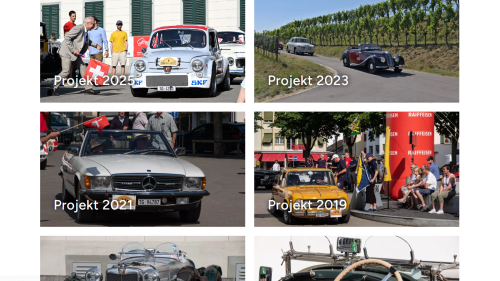 Charity Classic Vergangene Projekte Listenansicht