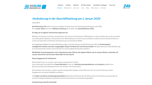 Aktuelles Detailansicht