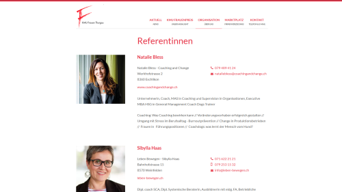 Organisation Referentinnen