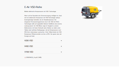 Produkte Detailansicht