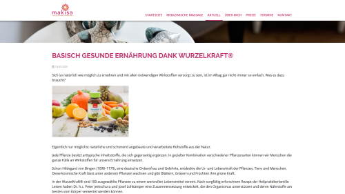 Aktuelles Detailansicht