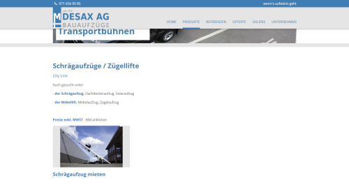 Produkt Detailseite