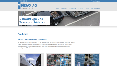 Produkte Listenansicht