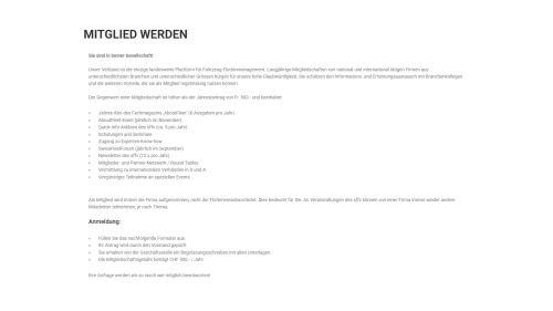 Mitglied werden