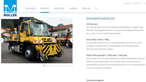 Projekt Detailansicht