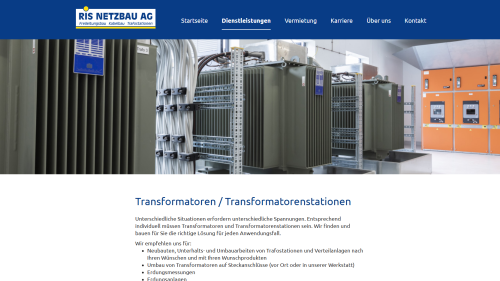 Dienstleistungen Detailansicht