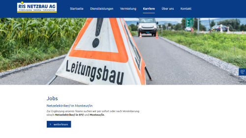Karriere Offene Stelle Listenansicht