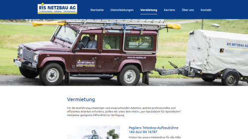 Vermietung Listenansicht