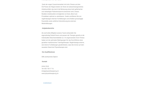 Aktuelles Listenansicht