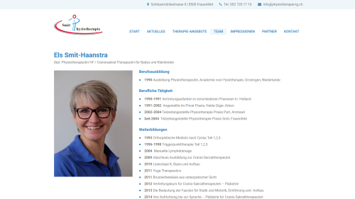 Team Detailansicht