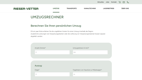 Umzugsrechner