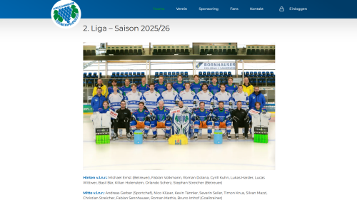 Team Seite beispiel