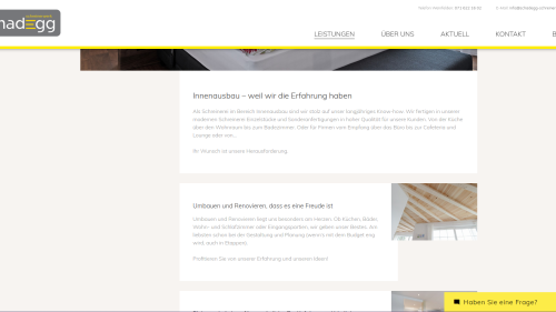 Leistungen Wohnen