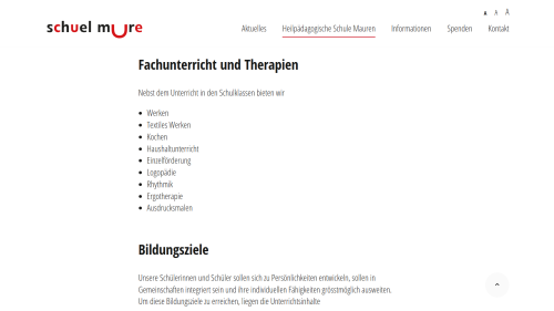 Schule Standardseiten