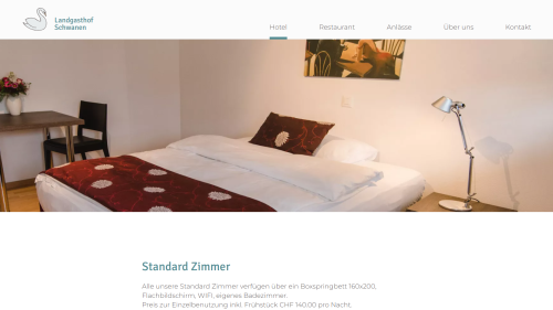 Hotelzimmer Detailseite